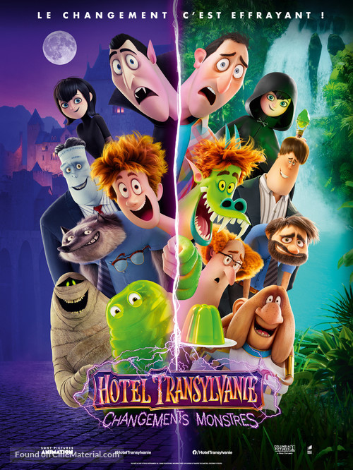 Hotel Transylvania: Transformania - French Movie Poster