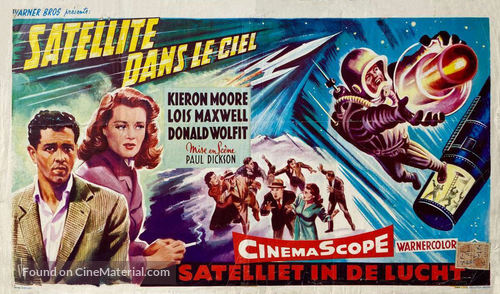 Satellite in the Sky - Belgian Movie Poster