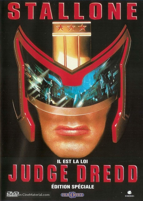 Judge Dredd - French DVD movie cover