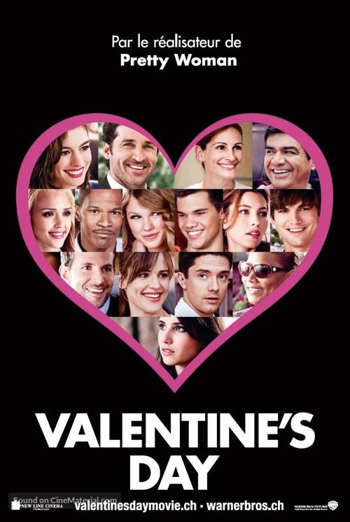 Valentine&#039;s Day - Swiss Movie Poster