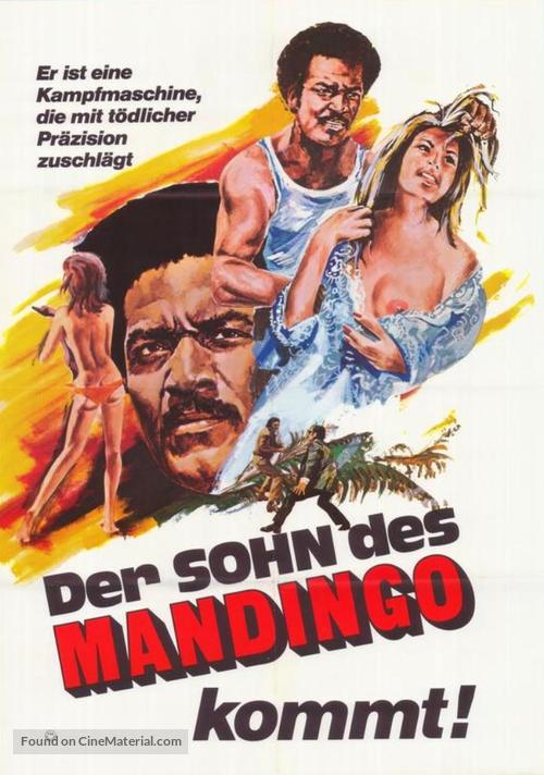 Mandingo - German Movie Poster