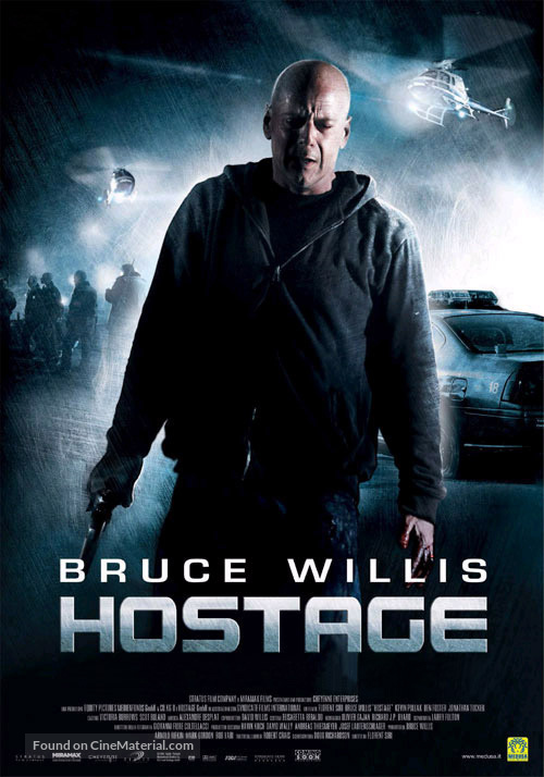 Hostage - Italian Movie Poster