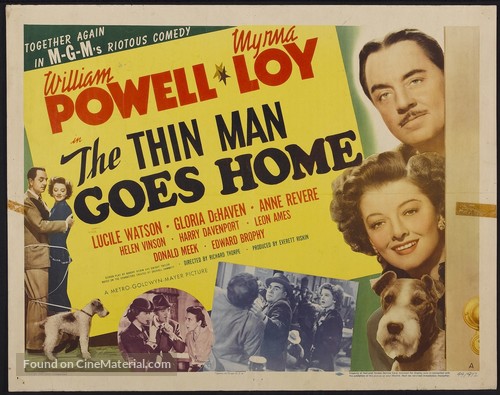 The Thin Man Goes Home - Movie Poster
