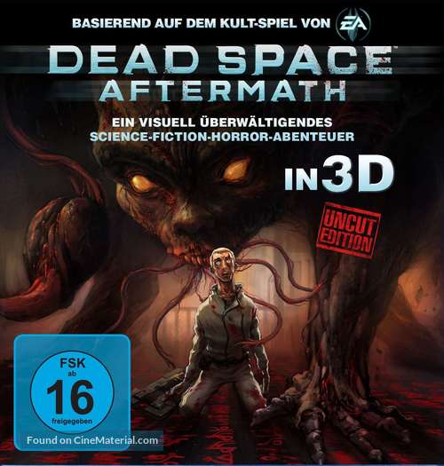 Dead Space: Aftermath - German DVD movie cover