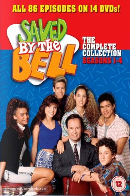 &quot;Saved by the Bell&quot; - British DVD movie cover