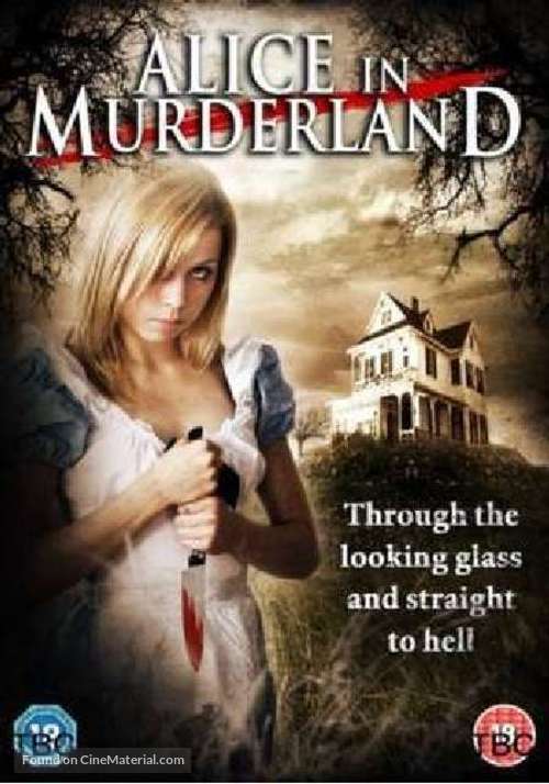 Alice in Murderland - British DVD movie cover