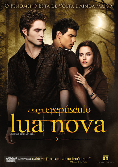 The Twilight Saga: New Moon - Brazilian Movie Cover