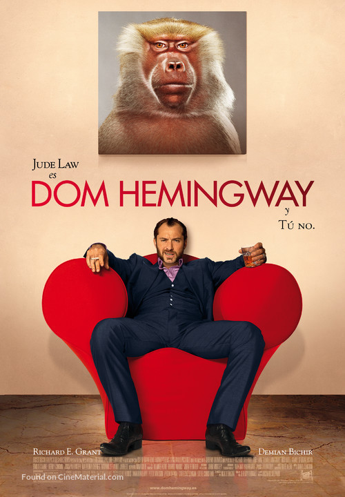 Dom Hemingway - Spanish Movie Poster