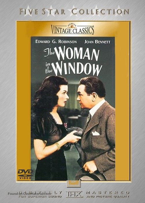 The Woman in the Window - DVD movie cover