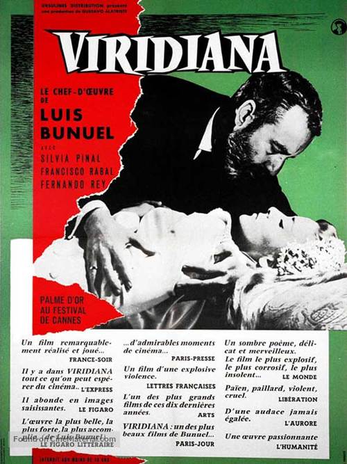 Viridiana - French Movie Poster
