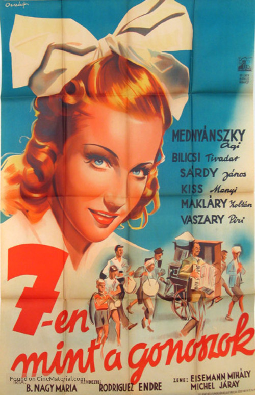 Heten, mint a gonoszok - Hungarian Movie Poster