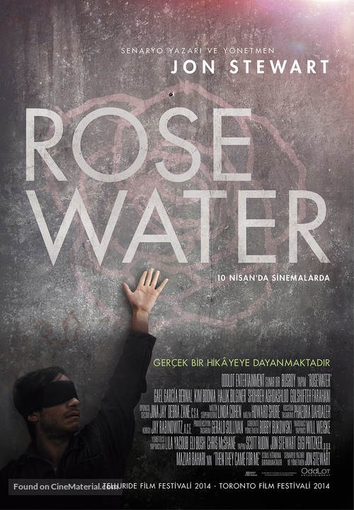 Rosewater - Turkish Movie Poster