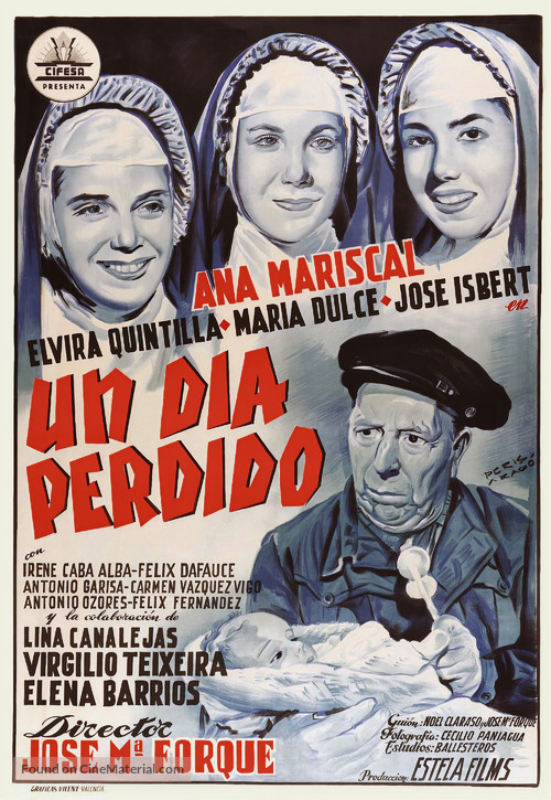 Un d&iacute;a perdido - Spanish Movie Poster