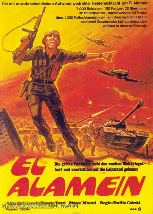 El Alamein - German Movie Poster