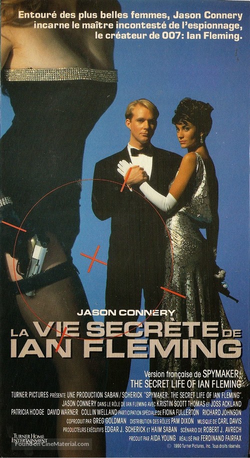 The Secret Life of Ian Fleming - Canadian VHS movie cover