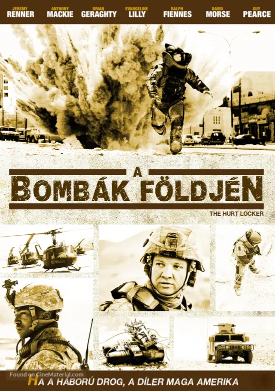 The Hurt Locker - Hungarian Movie Cover