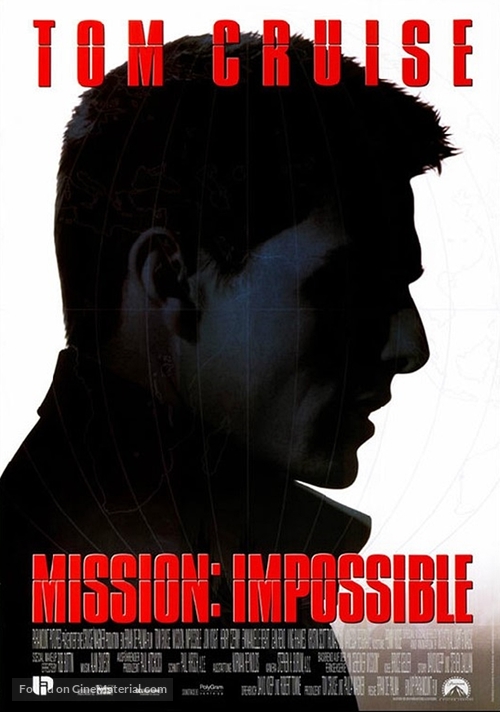 Mission: Impossible - German Movie Poster
