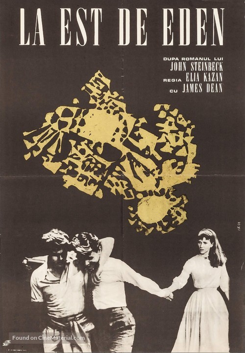 East of Eden - Romanian Movie Poster