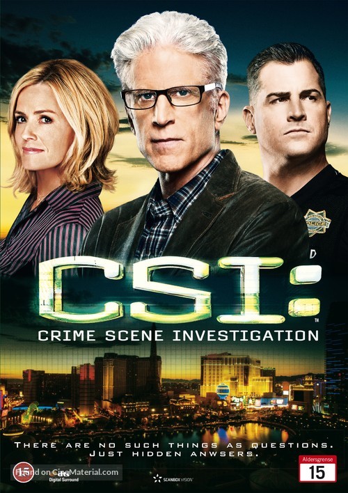 &quot;CSI: Crime Scene Investigation&quot; - Danish DVD movie cover