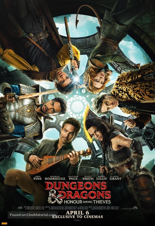 Dungeons &amp; Dragons: Honor Among Thieves - Australian Movie Poster