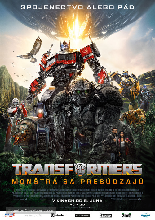 Transformers: Rise of the Beasts - Slovak Movie Poster