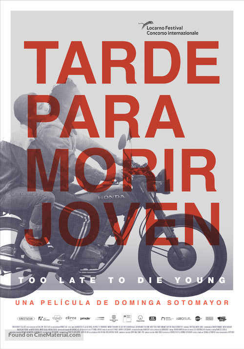 Tarde para morir joven - Chilean Movie Poster