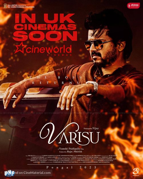 Varisu - British Movie Poster