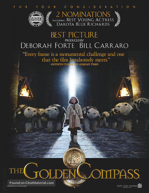 The Golden Compass - For your consideration movie poster