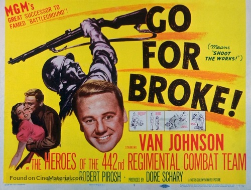 Go for Broke! - Movie Poster