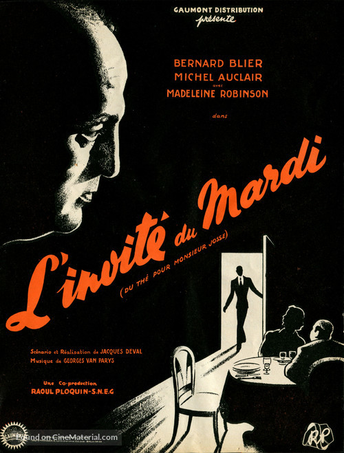 L&#039;invit&eacute; du mardi - French Movie Poster