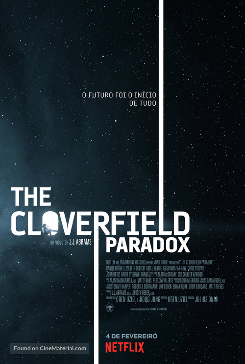 Cloverfield Paradox - Brazilian Movie Poster