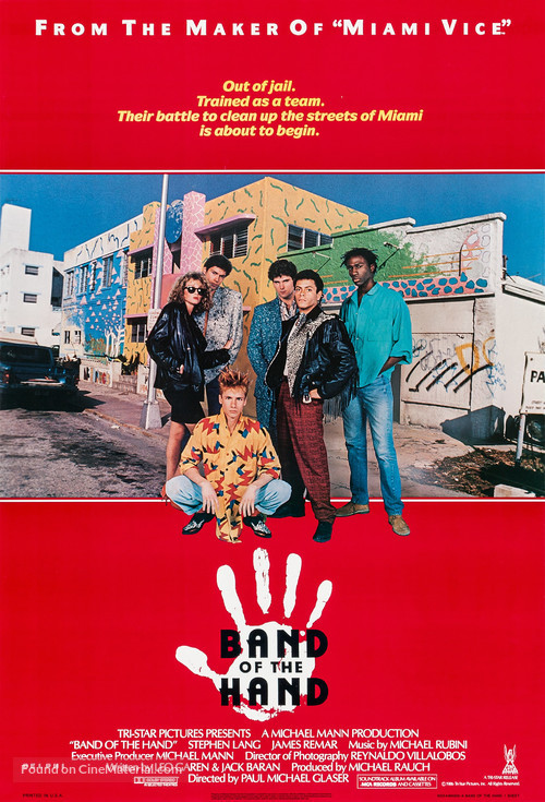 Band of the Hand - Movie Poster