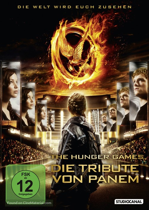 The Hunger Games - German DVD movie cover