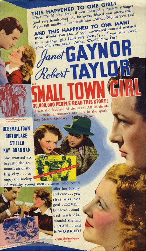 Small Town Girl - poster