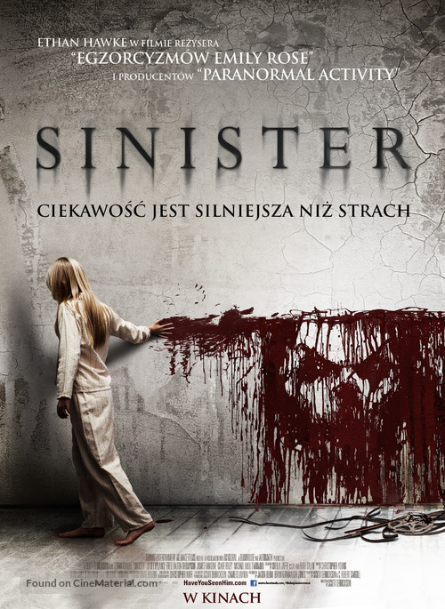 Sinister - Polish Movie Poster