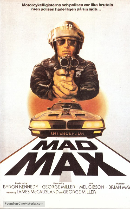 Mad Max - Finnish VHS movie cover