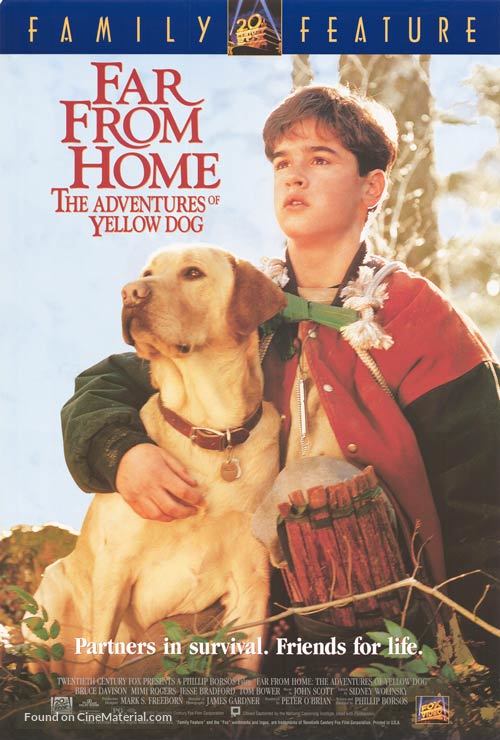 Far from Home: The Adventures of Yellow Dog - Video release movie poster