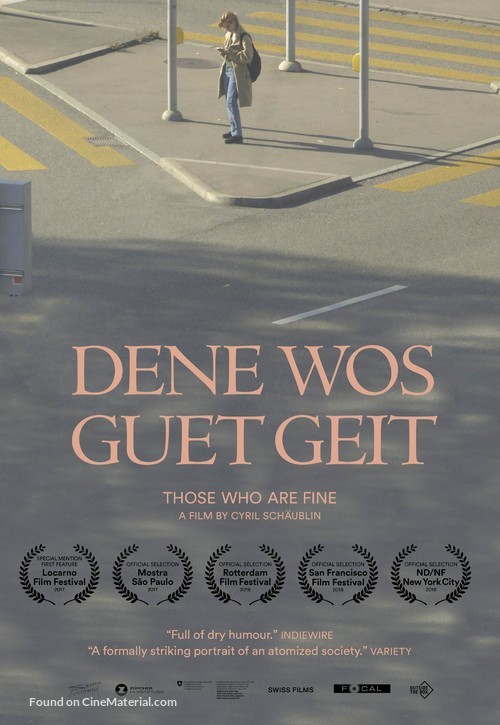 Dene wos guet geit - Swiss Movie Poster