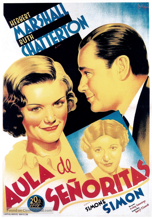 Girls&#039; Dormitory - Spanish Movie Poster