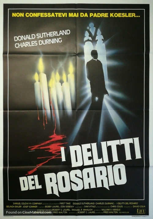 The Rosary Murders - Italian Movie Poster
