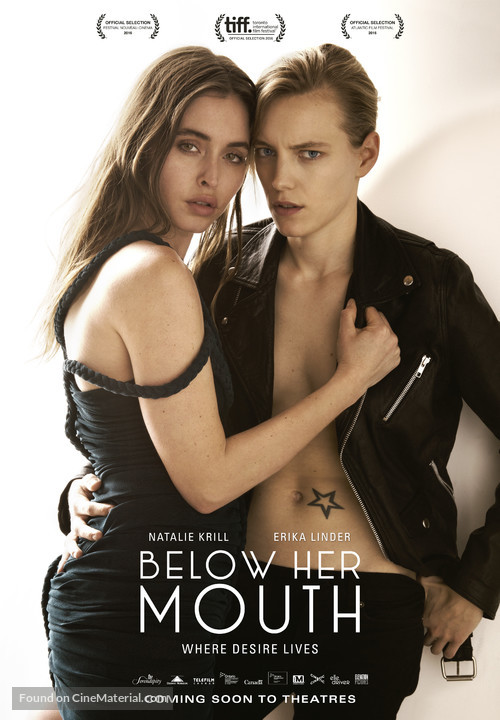 Below Her Mouth - Canadian Movie Poster