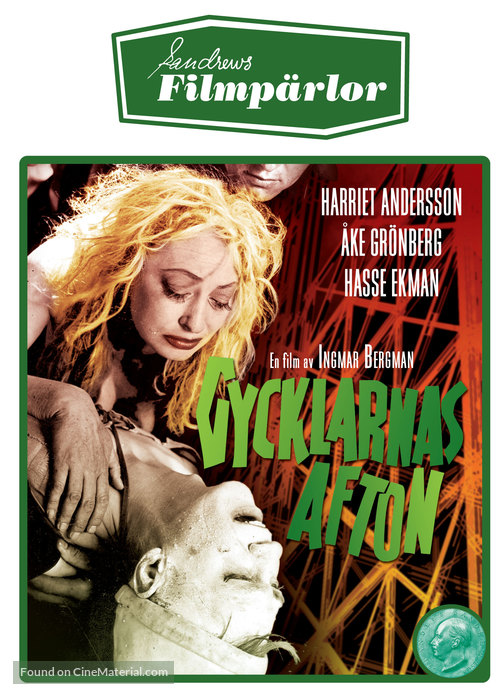 Gycklarnas afton - Swedish DVD movie cover