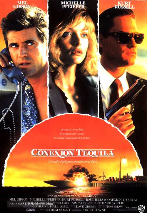 Tequila Sunrise - Spanish Movie Poster