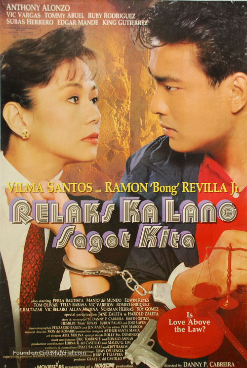 Relax ka lang, sagot kita - Philippine Movie Poster