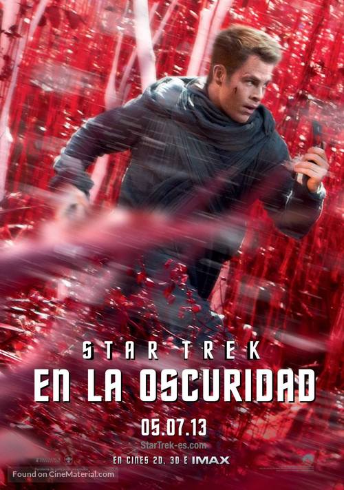 Star Trek Into Darkness - Spanish Movie Poster