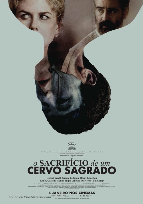 The Killing of a Sacred Deer - Portuguese Movie Poster