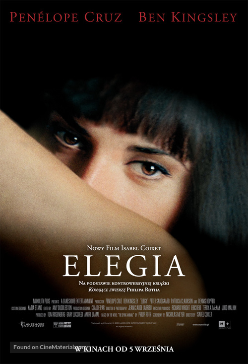 Elegy - Polish Movie Poster