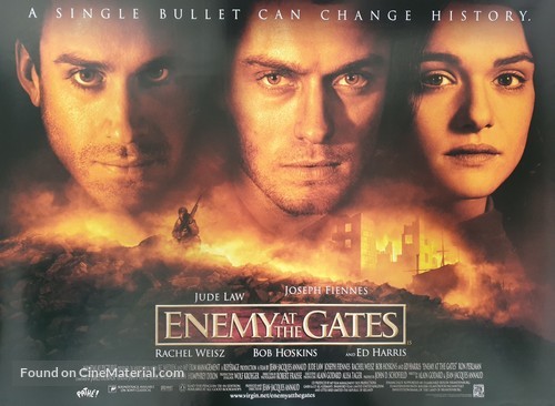 Enemy at the Gates - British Movie Poster