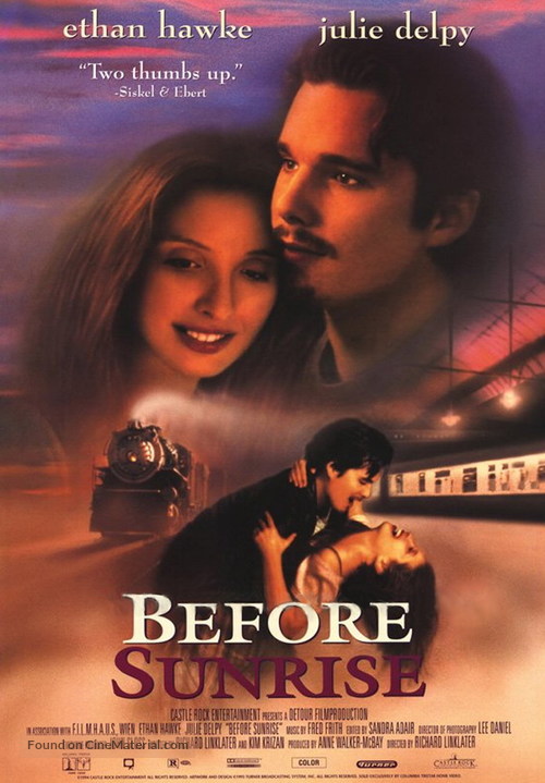 Before Sunrise - Movie Poster