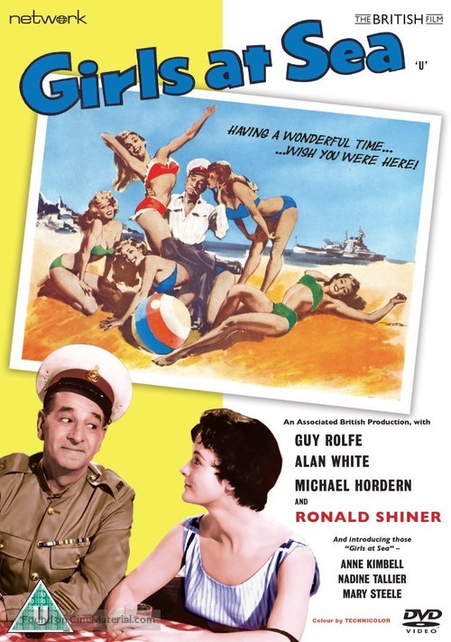 Girls at Sea - British DVD movie cover